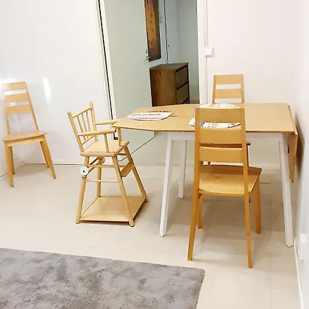 Two 54m2 Apt, Wifi, Free Parking, Terrace, Near Central Park Apartment *