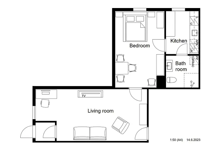 Two 54m2 Apt, Wifi, Free Parking, Terrace, Near Park *